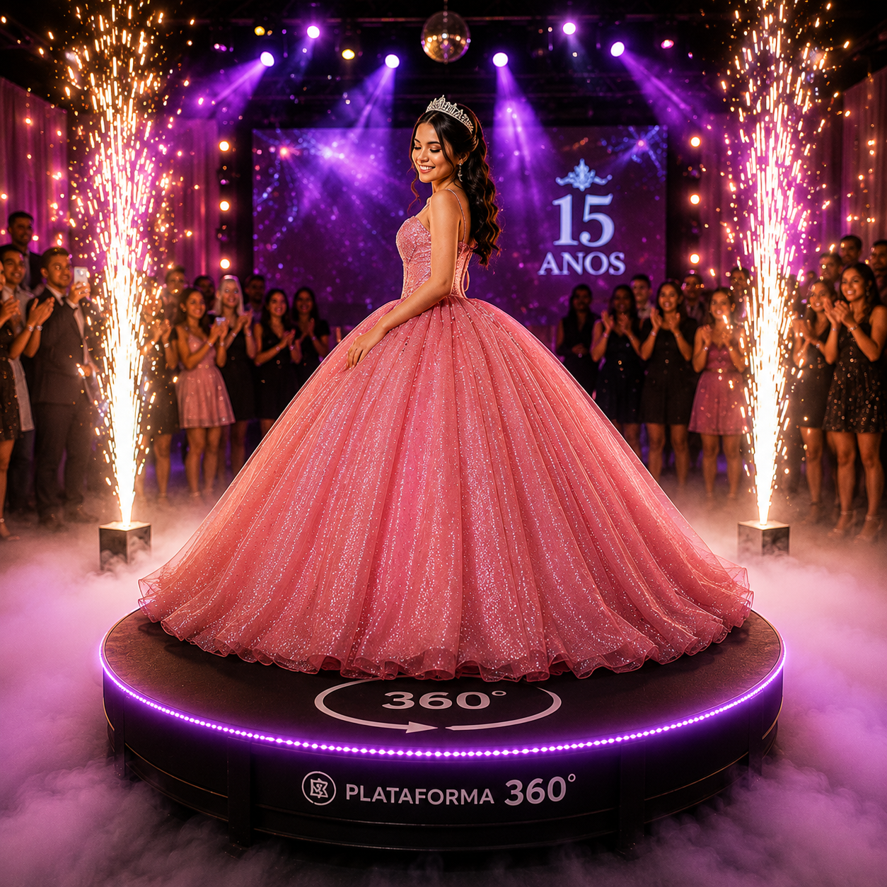Festas de 15 anos com Plataforma 360